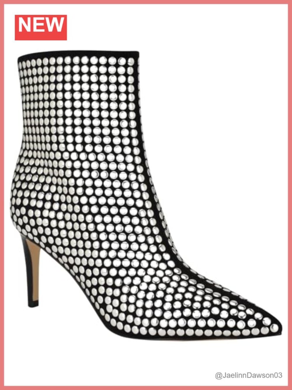Nine West Faux Suede Ankle Booties Pointy Toe Stiletto Heel Zip